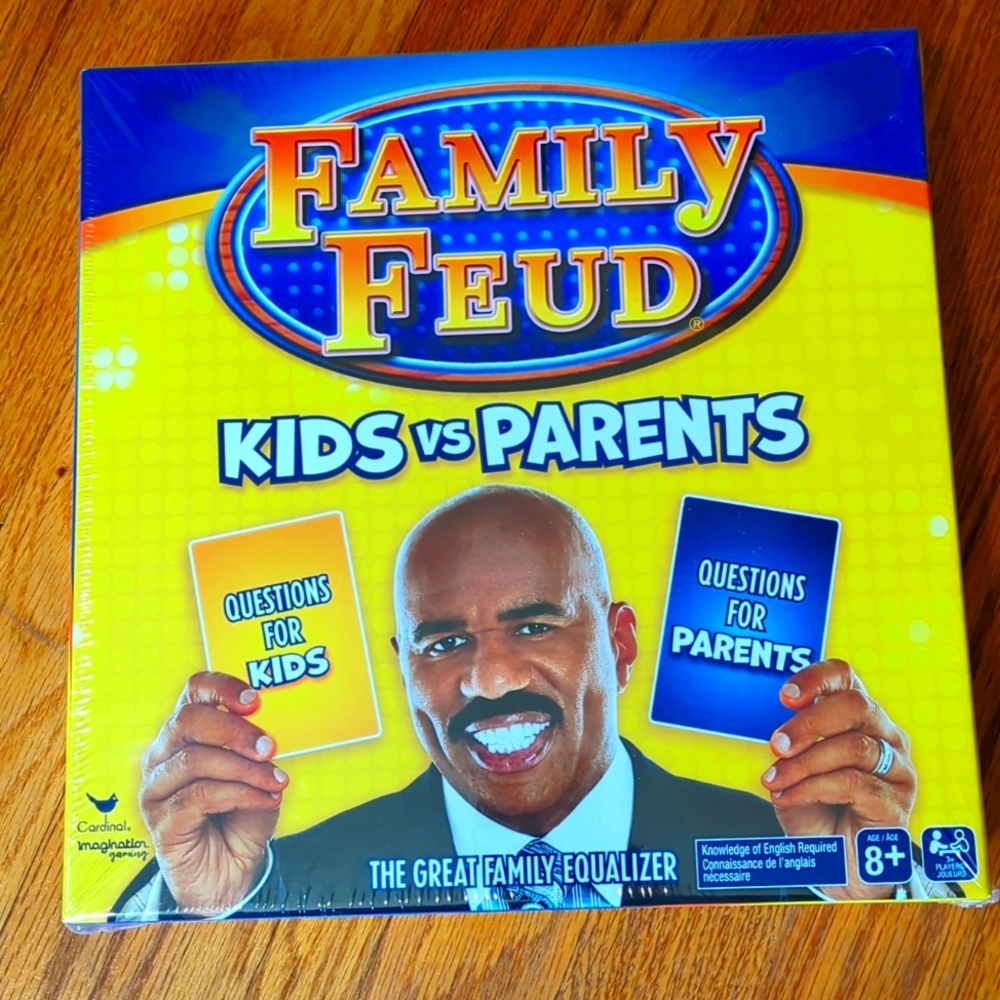 *Brand New* Family Feud board game kids versus parents